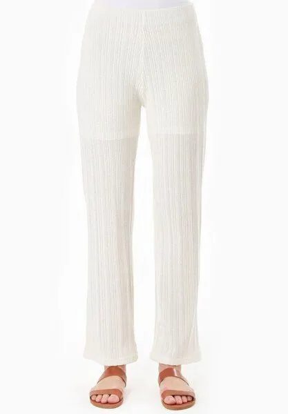 ORGANICATION ORGANICATION Hose aus Bio-Baumwolle, Off white, – Produktbild 4 von 4