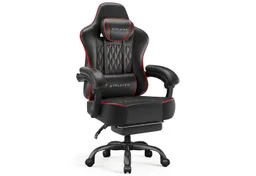 GTPLAYER Gaming-Stuhl Bürostuhl, Ergonomischer Pc Stuhl, Höhenverstellbarer Drehstuhl, mit Synchronmechanik und extradicker Sitzfläche – Produktbild 1 von 1