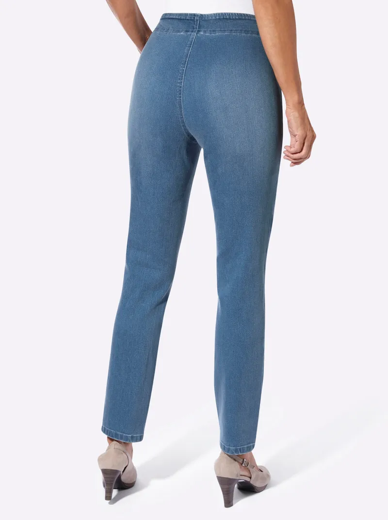 Witt Jeans blue-bleached, Blue-bleached, – Produktbild 2 von 2