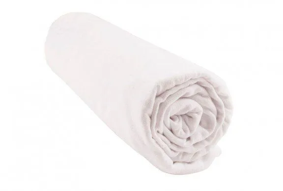 Easy Dort Easy Dort Spannbettlaken Aus Jersey Bio-Baumwolle, Weiß, – Produktbild 2 von 2