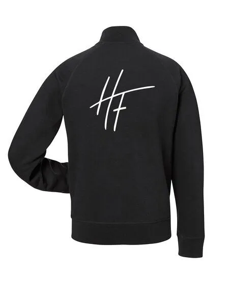 Human Family Human Family Sweatjacke - Stand up "Branded Back" - black – Produktbild 2 von 2