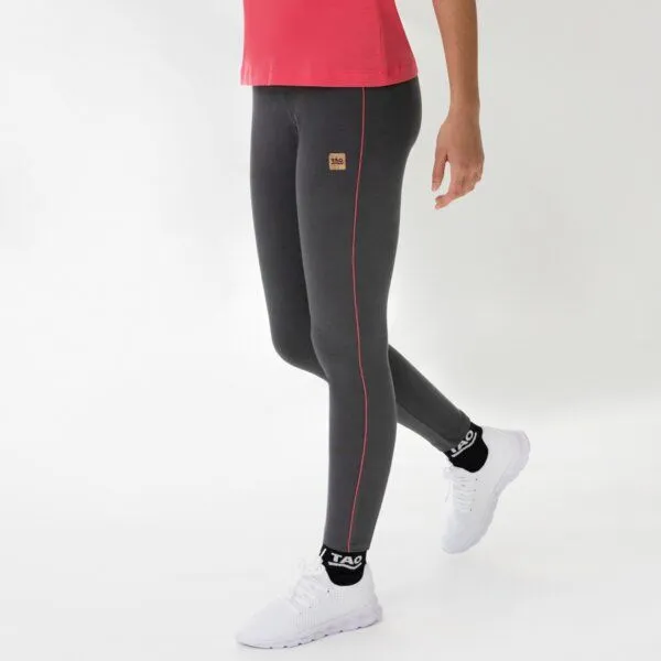 TAO Sportswear TAO Sportswear Damen Leggings FRIDA aus Bio-Baumwolle, Grau, – Produktbild 2 von 4