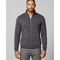 HempAge HempAge Herren Sweat-Jacke Hanf/Bio-Baumwolle, Anthrazit, – Produktbild 1 von 2