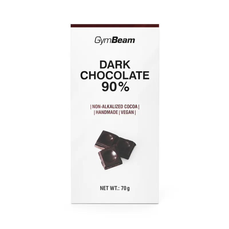 GymBeam Food GymBeam 90% Zartbitterschokolade 70 g – Produktbild 1 von 1