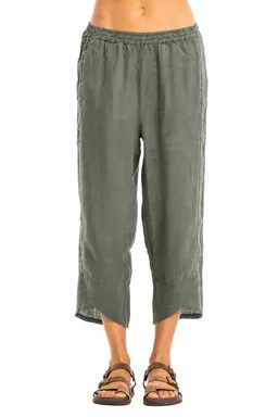 RAVENS VIEW IBIZA RAVENS VIEW IBIZA Damen vegan Hosen Duo Olivgrün – Produktbild 1 von 1