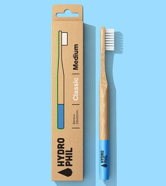 Hydrophil Hydrophil Bambus Zahnbürste Classic – Produktbild 2 von 2