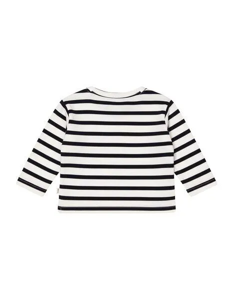 Babybugz Babybugz Baby Langarm T-Shirt 3 - 24 Monate 200 g/m² gestreift Bio Baumwolle Vegan – Produktbild 4 von 4