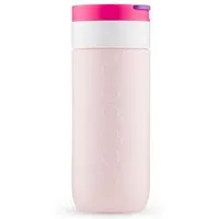 Dopper Dopper Thermobecher Travel Mug 300ml, 400ml - Auflaufsicher, kohlensäurehaltige Getränke, 6 Stunden warm / 20 kalt, Berry pink (rosa), – Produktbild 1 von 1