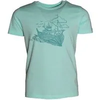 FÄDD FÄDD Kinder T-Shirt Rundhals aus Bio-Baumwolle "Kudder" Blau – Produktbild 1 von 1