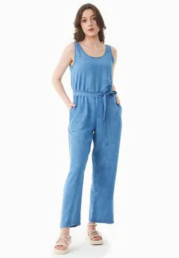 ORGANICATION ORGANICATION Jumpsuit aus TENCEL Lyocell in Denim-Optik – Produktbild 1 von 1