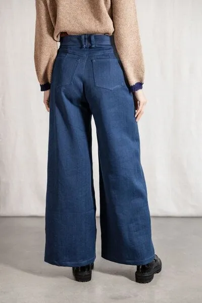 Jyoti - Fair Works Jyoti - Fair Works Bio-Baumwolldenim Hose Tarani, Denim, – Produktbild 3 von 4
