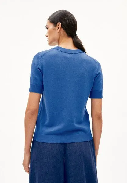 ARMEDANGELS ARMEDANGELS SILJIAAS Damen Strickshirt aus TENCEL Lyocell Mix, Dark morning, – Produktbild 2 von 4