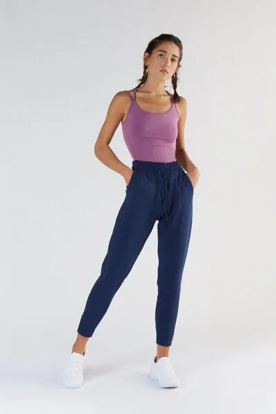 True North True North Damen Jogging Pants aus Bio-Baumwolle & Tencel Modal T1351, Atlantik blau, – Produktbild 2 von 4