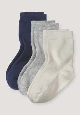 hessnatur hessnatur Socken im 3er- Pack aus Bio-Baumwolle (1-Paar) – Produktbild 1 von 1