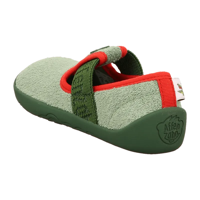Affenzahn Affenzahn Dreamy Drache Slipper für Kinder, grün, Größe 28 EU, Grün, – Produktbild 3 von 7