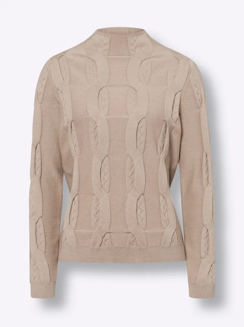 heine Pullover sesam, Sesam, – Produktbild 1 von 2