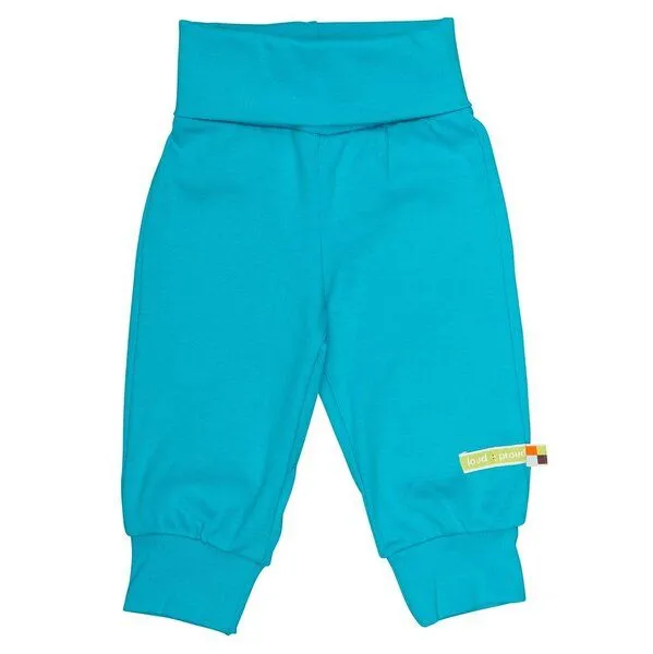 loud + proud loud + proud Babys & Kinder Hose Basic, GOTS-zertifiziert, Aqua (türkis), – Produktbild 1 von 1