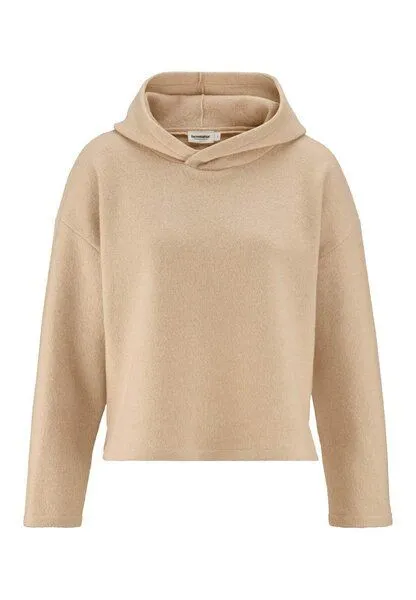 hessnatur hessnatur Pullover Oversize aus reiner Bio-Merinowolle, Goldsand, – Produktbild 3 von 4