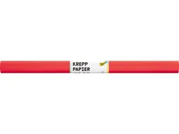 folia folia Krepppapier-Rollen, 50 cm x 2 m, 10 Rollen, feuerrot – Produktbild 1 von 1