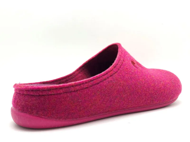 thies thies 1856 Recycled PET Slipper Slipper Vegan, Lila, – Produktbild 4 von 4