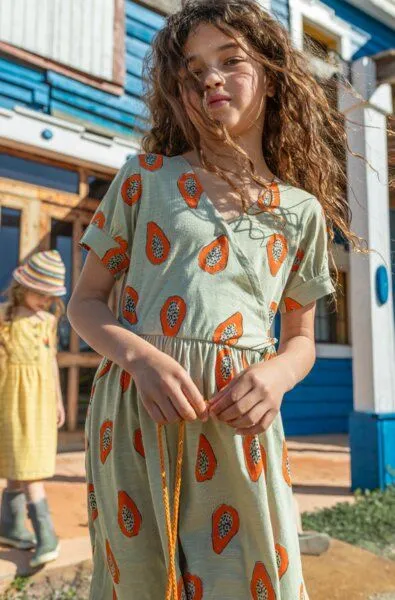NAADA NAADA Kleid Papaya – Produktbild 3 von 4