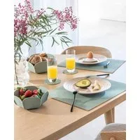Clarissakork Clarissakork Tischset rechteckig, Salbei, – Produktbild 1 von 1