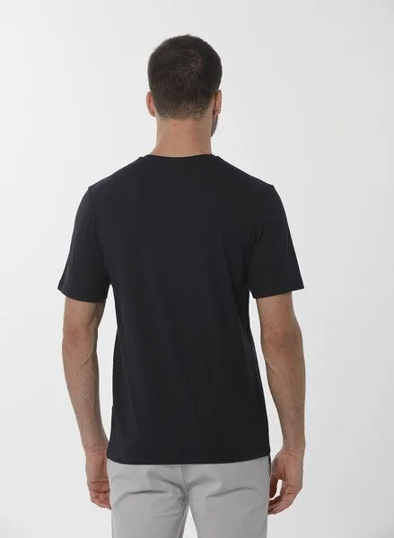 ORGANICATION ORGANICATION T-Shirt aus Bio-Baumwolle mit Fahrrad-Print, Schwarz(black), – Produktbild 4 von 4