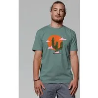 watapparel watapparel T-Shirt Unisex Kaktus im Sonnenuntergang – Produktbild 1 von 1