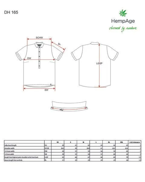 HempAge HempAge 100% Schlupfbluse Damen, Blueberry (blau), – Produktbild 3 von 4