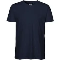 Neutral 3FREUNDE Neutral® - 3FREUNDE Männer T-Shirt V-Ausschnitt, Navy, – Produktbild 1 von 1