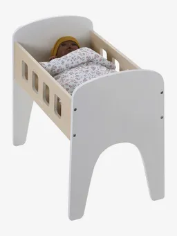 Vertbaudet Puppenbett MINI RETRO Holz FSC® – Produktbild 1 von 1