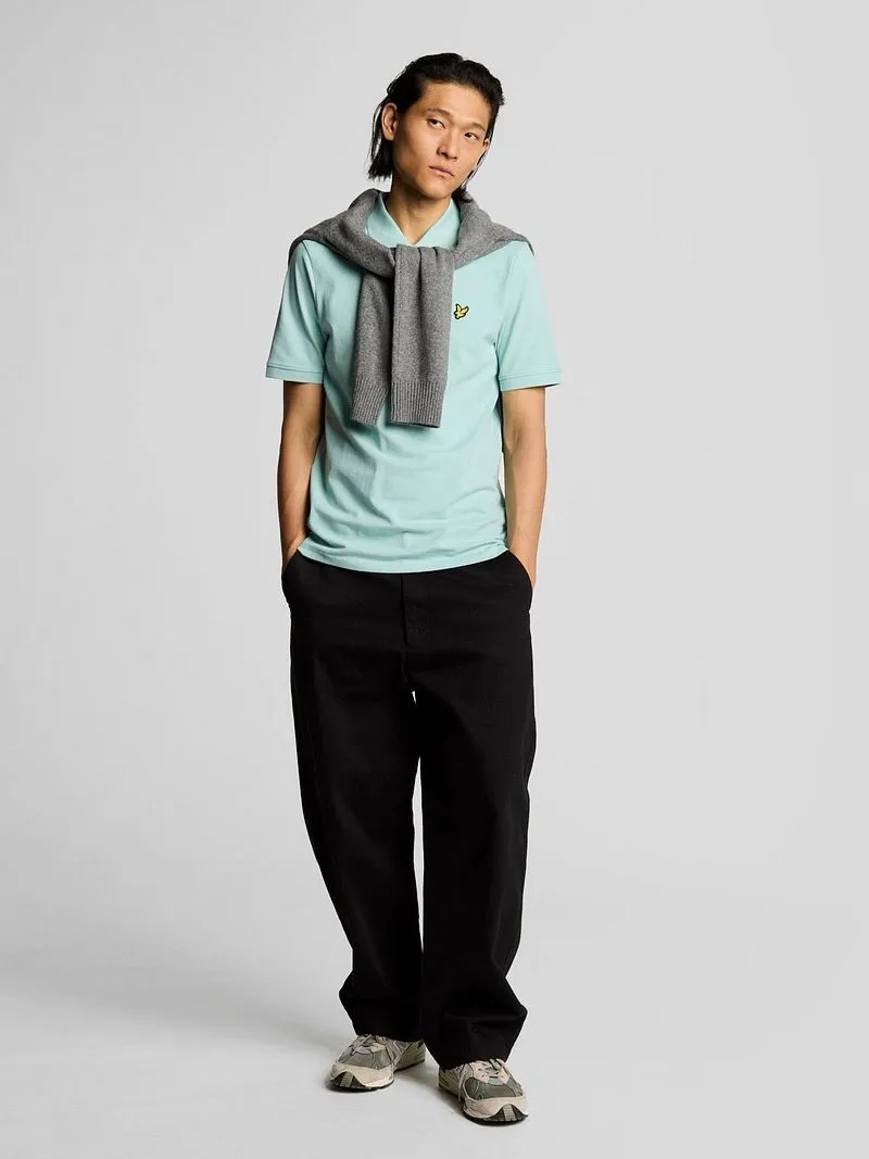 Lyle and Scott Lyle and Scott Poloshirt Future Hellblau - Größe XL, Hellblau, – Produktbild 2 von 5
