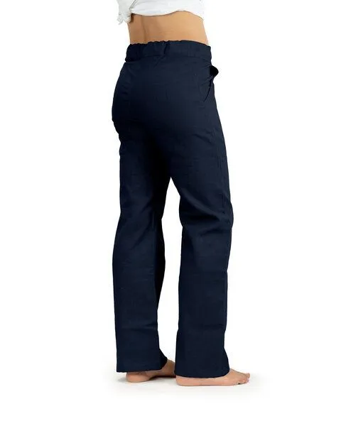 SCHAZAD Leinenhose Essential Slim von SCHAZAD, Marine, – Produktbild 4 von 4