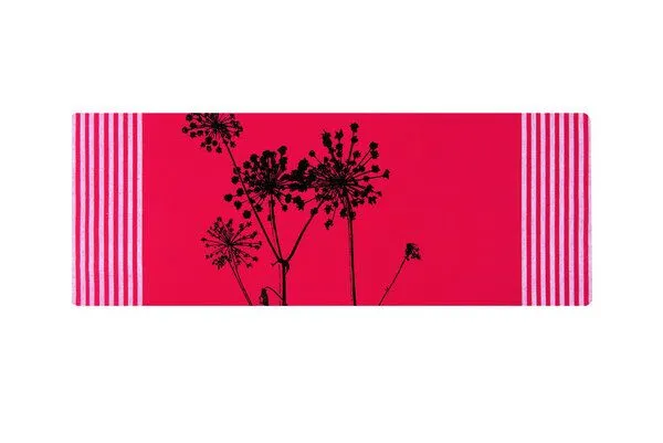 Hirschkind Hirschkind Bio- & Fair-Trade-Geschirrtuch 'Schierling', Rot, – Produktbild 1 von 2