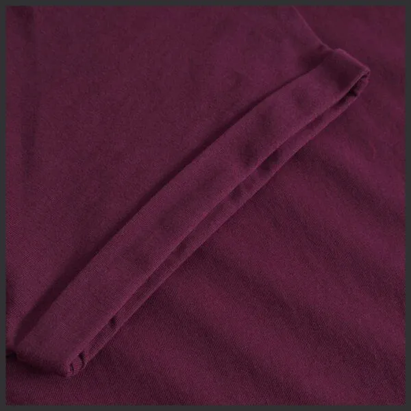 Dedicated Dedicated T-Shirt Visby Base, Fig red, – Produktbild 4 von 4