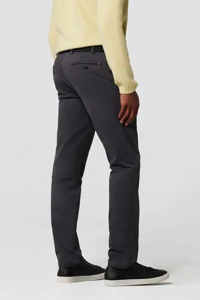 Meyer MEYER Soft Cotton Flex Chino, Grau (anthrazit), – Produktbild 4 von 5