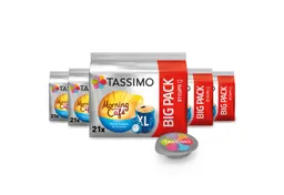 Tassimo Tassimo Kaffee Kapseln Morning Café XL Mild&Smooth T Discs 5x21 Getränke, (Packung, 5er Pack) – Produktbild 1 von 1