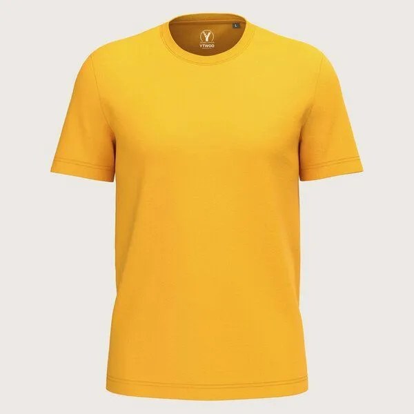 YTWOO YTWOO Regular Herren T-Shirt Light, Yellow, – Produktbild 1 von 2