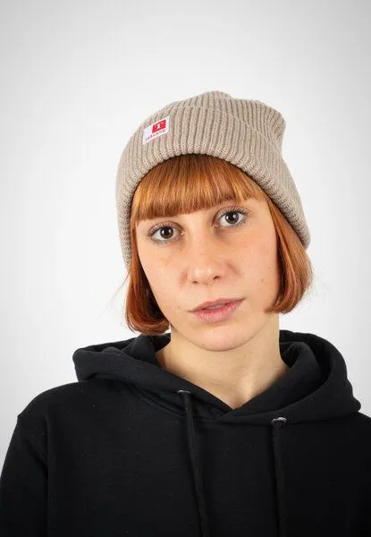 TORLAND TORLAND Beanie FISHERMAN, Braun (heather sand), – Produktbild 3 von 3