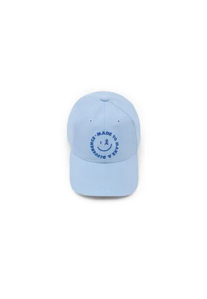 ARMEDANGELS ARMEDANGELS YENAAS CHANGEMAKER Unisex Cap aus Bio-Baumwolle, Wedgwood, – Produktbild 4 von 4