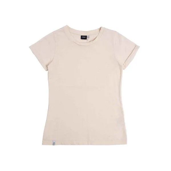 Vresh Clothing Vresh Clothing Vranka - T-Shirt aus Biobaumwolle, Ecru, – Produktbild 4 von 4