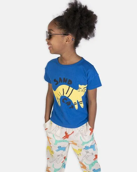 NAADA NAADA T-Shirt Sand Cat – Produktbild 3 von 3