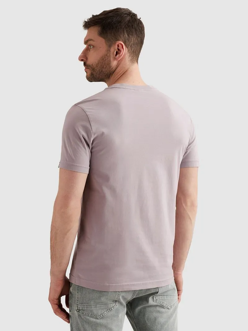 PME Legend PME Legend T-Shirt Logo Lavender Lila - Größe L, Violett, – Produktbild 3 von 3