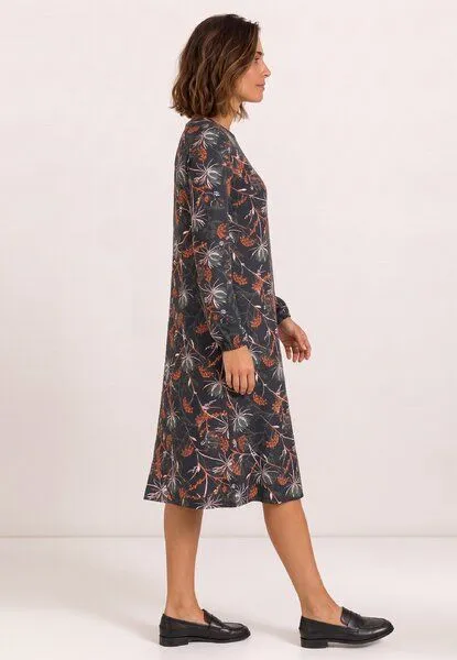 LANA Organic LANA Organic Bio Baumwollkleid, Modell Isolde, Ophelia schwarz - pepper, – Produktbild 2 von 3
