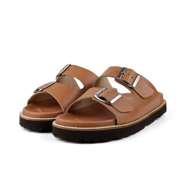 Kavat Kavat Kalmar Sandalen, Light brown, – Produktbild 1 von 3