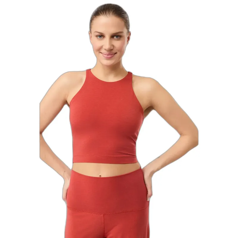 mandala Frauen Top mit gekreuztem Trägerdesign Mandala Cross, Rouge, – Produktbild 1 von 1