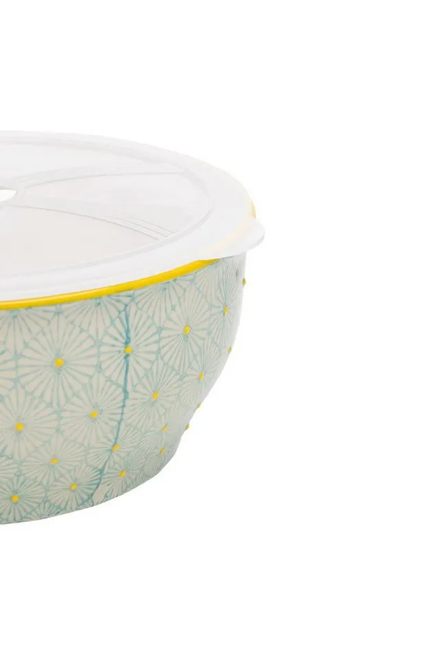 Tranquillo Tranquillo Schüssel ART DECO 18,5 cm, Blau, – Produktbild 3 von 5