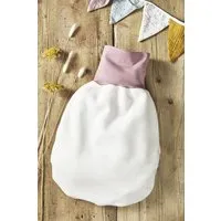 La Gitana La Gitana Baby Schlafsack Biobaumwolle Fleece "PUCAMOON", Ecru bund rose, – Produktbild 1 von 1