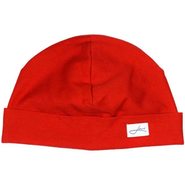 Lou-i Lou-i Baumwollmütze Made in Germany - Bequeme Wintermütze, Rot, – Produktbild 1 von 7
