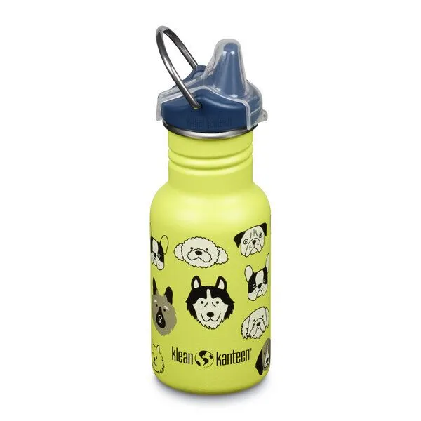 Klean Kanteen Klean Kanteen Kid Kanteen 355ml Sippy Cap, Dogs (hellgrün), – Produktbild 1 von 4